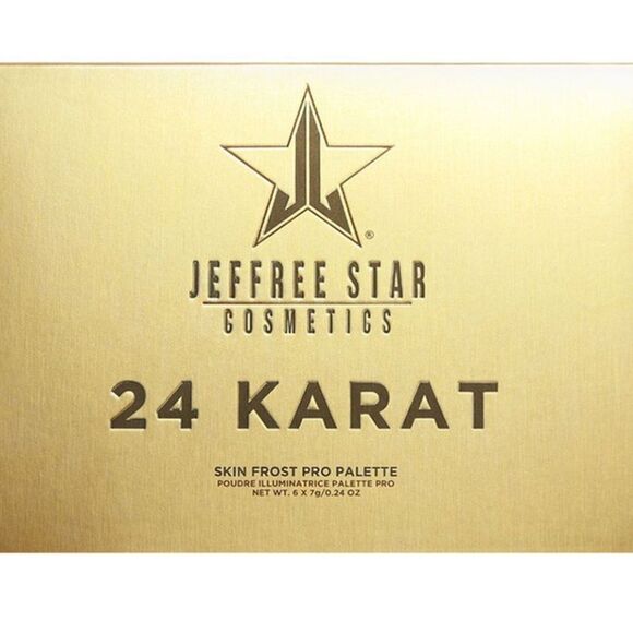 Jeffree Star 24 Karat Skin Frost Pro Palette - Picture 9 of 10